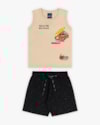 Conjunto Infantil Masculino Regata com Estampa e Bermuda - ReiRex - Deserto-5515d39e-bfe6-4873-a354-b462c5d80400
