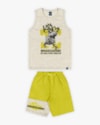 Conjunto Infantil Masculino Regata e Bermuda com Estampa- ReiRex -Oxford-c77c2e28-21bc-4894-ace8-7ac2b5705576