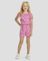 Conjunto Infantil Menina Blusa Ciganinha e Shorts - Kely Kety - Rosa-d71468af-5da2-45fb-a118-35bf803a5f4f