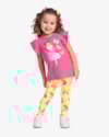 Conjunto Infantil Menina Blusa e Legging Estampada - Kely Kety - Blossom-2ff85afa-f26d-4a9a-b575-51de0f483c80