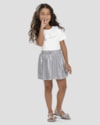 Conjunto Infantil Menina Blusa e Saia Kely  Kety Branco-ed3db8f4-c724-46be-8748-affeb6d6193c