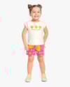 Conjunto Infantil Menina Blusa e Shorts Estampado Kely Kety-5252a49b-4aef-4efa-85f4-0645c9a89c55
