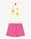 Conjunto Infantil Menina Blusa e Shorts Kely Kety-ba7f1332-f986-4b8f-b258-83bdad28bd79