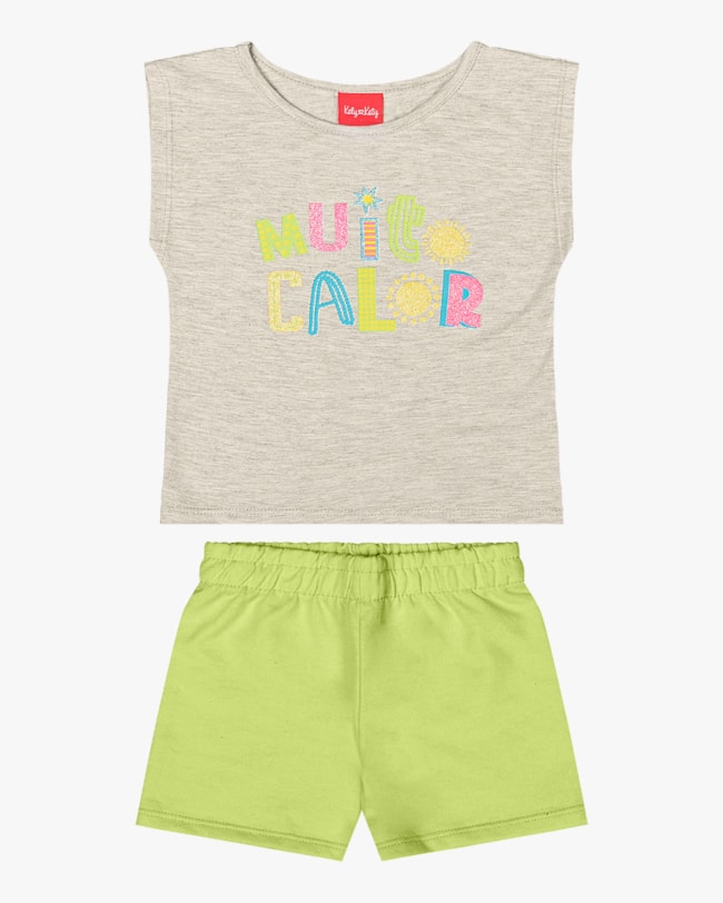 Conjunto Infantil Menina Blusa e Shorts Kely Kety-426d4156-d2fa-4297-82dc-99c8dfefe2b9