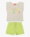 Conjunto Infantil Menina Blusa e Shorts Kely Kety-b597322d-1da5-4a0c-9114-3c89c9aaabbb