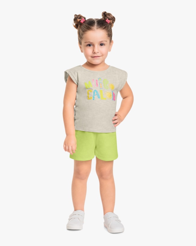 Conjunto Infantil Menina Blusa e Shorts Kely Kety-ff52c7d2-fded-4b05-837a-fe33202d1a77