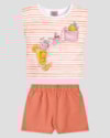 Conjunto Infantil Menina Blusa Listrada e Shorts Kely Kety Branco-c227e99f-0361-4c2a-9dd9-661070ec88e0