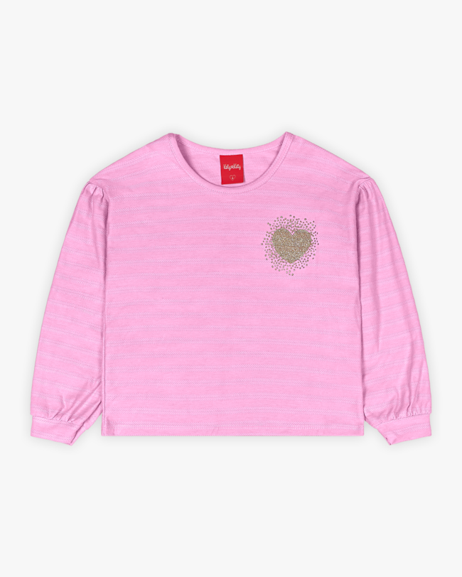 Conjunto Infantil Menina Blusa Manga Longa e Calça - Kely Kety - Rosa-9c3f27da-9ad2-4f8a-af79-e248499c71b8