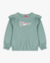 Conjunto Infantil Menina Blusão com Babado e Calça - Kely Kety - Verde-6942ada6-3a16-4b65-8a40-0f1d49e70081