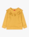 Conjunto Infantil Menina Blusão com Babado e Legging - Kely Kety - MOSTARDA-27f68133-0ea9-40b2-ab15-60a57cc04ae3