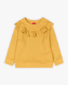 Conjunto Infantil Menina Blusão com Babado e Legging - Kely Kety - MOSTARDA-711ac3c2-3ea7-44ae-88b5-dd5cd9c793ac