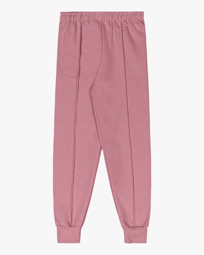 Conjunto Infantil Menina Blusão com Capuz e Calça - Kely Kety - Rose-34471387-8904-41c9-848b-8b225fffadd4