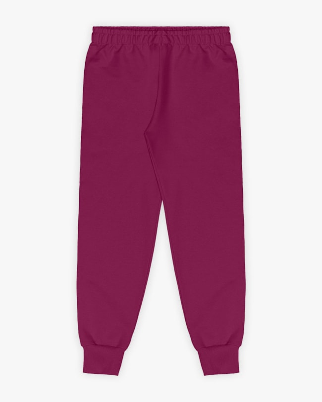 Conjunto Infantil Menina Blusão com Estampa e Calça - Kely Kety - Marsala-91ff4bac-c344-4e8c-a7aa-3412e720b203