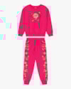 Conjunto Infantil Menina Blusão e Calça Estampa Flores - Kely Ketly - Cherry-10-591671b0-9c2d-4047-86da-4a8650a1a8cb