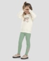 Conjunto Infantil Menina Blusão e Legging Borboletas - Kely Kety - Branco-f043c607-9f89-43dc-9107-b799c26c50de