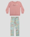 Conjunto Infantil Menina Blusão e Legging Estampada - Kely Kety - Rosa-7ec7af92-8b50-47d1-8342-f930acf5b23d