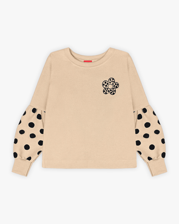 Conjunto Infantil Menina Blusão e Legging - Kely Kety - Deserto