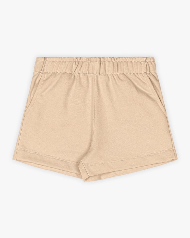 Conjunto Infantil Menina Blusão e Shorts em Moletom - Kely Kety - Deserto-e2de4af4-6d07-4d2e-a736-72f7324a4e97