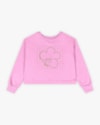 Conjunto Infantil Menina Blusão e Shorts em Moletom - Kely Kety - Rosa-c23e0cf7-0ef2-40a7-8267-1787bb265505