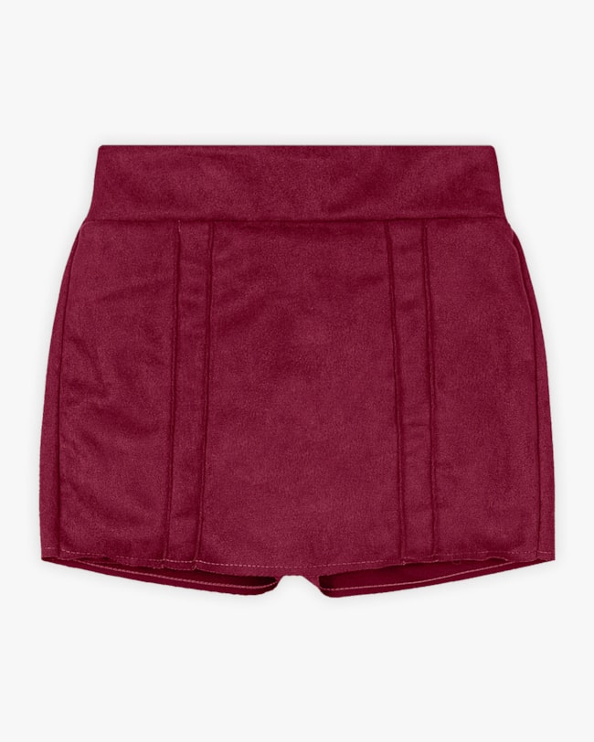 Conjunto Infantil Menina Blusão e Shorts-Saia - Kely Kety - Natural-6ece812a-4c90-4c5d-ae85-4a92a3c81d91