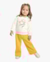 Conjunto Infantil Menina Blusão e Wide Leg Kely Kety -Branco-2c30926c-6c8d-44e1-85fc-55264509f130