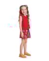 Conjunto Infantil Menina Camisa e Shorts - Kely Kety - Carmim-d5cd0b50-bff4-4751-8843-e8d7b14cf376