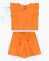 Conjunto Infantil Menina Canelado com Babados - Kely Kety - Nectarine-0e1325bf-bdcd-49db-b669-4258386c8851