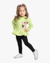 Conjunto Infantil Menina com Babado Kely Kety - Verde-e4c6b3fe-8d6e-416d-ac73-b6c73b732ad9