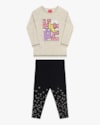 Conjunto Infantil Menina com Blusa e Legging Kely Kety -Mescla-b9eb55b9-39c1-4298-a10d-a310dfa9971a
