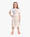 Conjunto Infantil Menina com Blusa e Saia Midi - Kely Kety - Branco-02d0d711-2882-439c-a8f9-caa9c156d74a