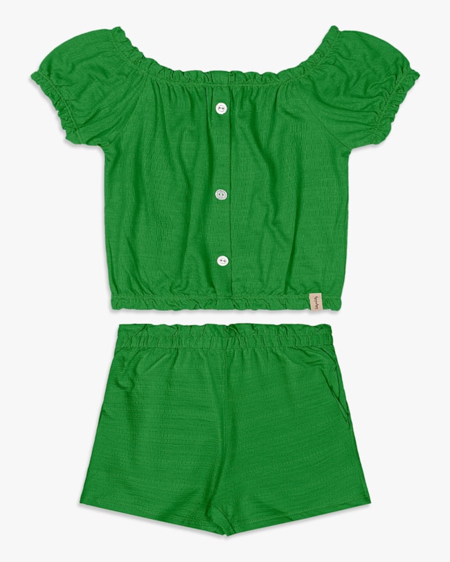 Conjunto Infantil Menina com Blusa e Shorts em Viscose - Kely Kety - Online-34a4f8c3-caeb-4f12-836f-29343173539a