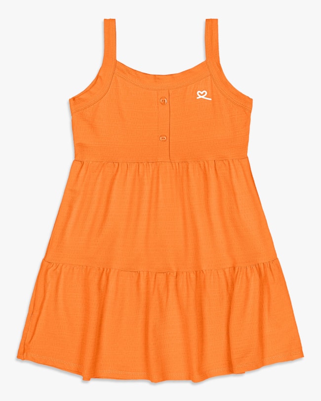 Conjunto Infantil Menina com Blusa e Vestido - Kely Kety - Natural-f5516503-9e2f-46f7-b290-589ce6e4d0f2