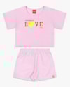 Conjunto Infantil Menina com Bordado Estampa - Kely Kety - Astral-9d3a947a-f736-4f18-a127-875e9a5c5560