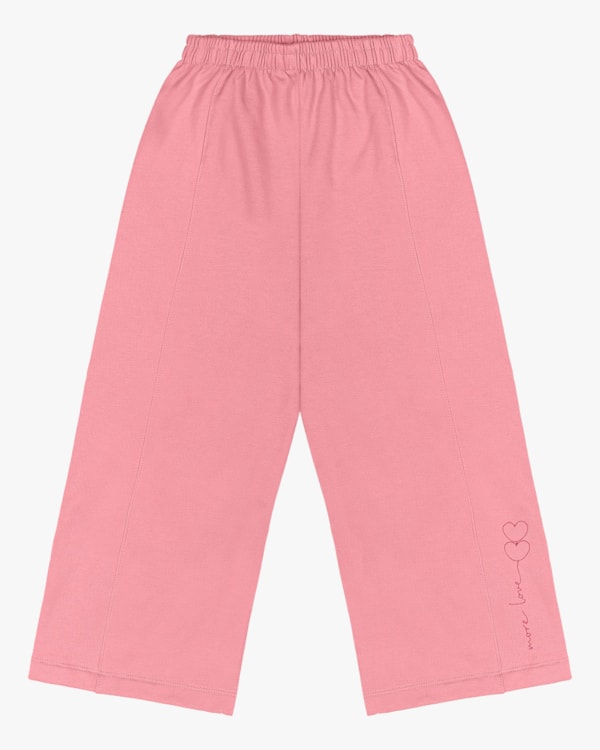Conjunto Infantil Menina com Jaqueta e Calça Kely Kety - Rosa