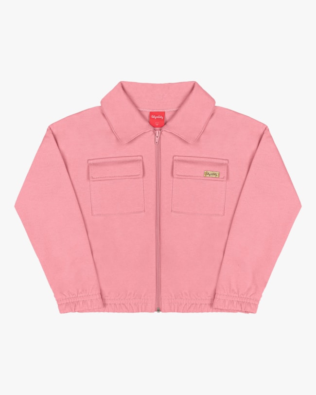 Conjunto Infantil Menina com Jaqueta e Calça Kely Kety - Rosa-02aee683-83da-43a1-ab12-66da115ba3d1