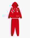 Conjunto Infantil Menina com Jaqueta Estampa Flores - Kely Kety - Vermelho-10-627d2d73-fabc-4b2d-9721-89ec019f2a41