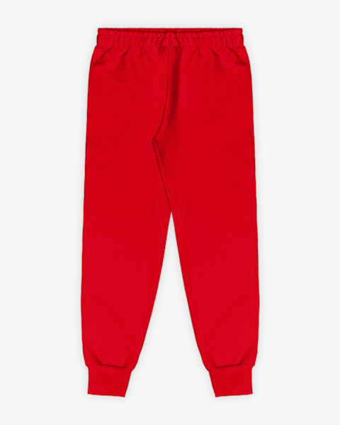 Conjunto Infantil Menina com Jaqueta Estampa Flores - Kely Kety - Vermelho