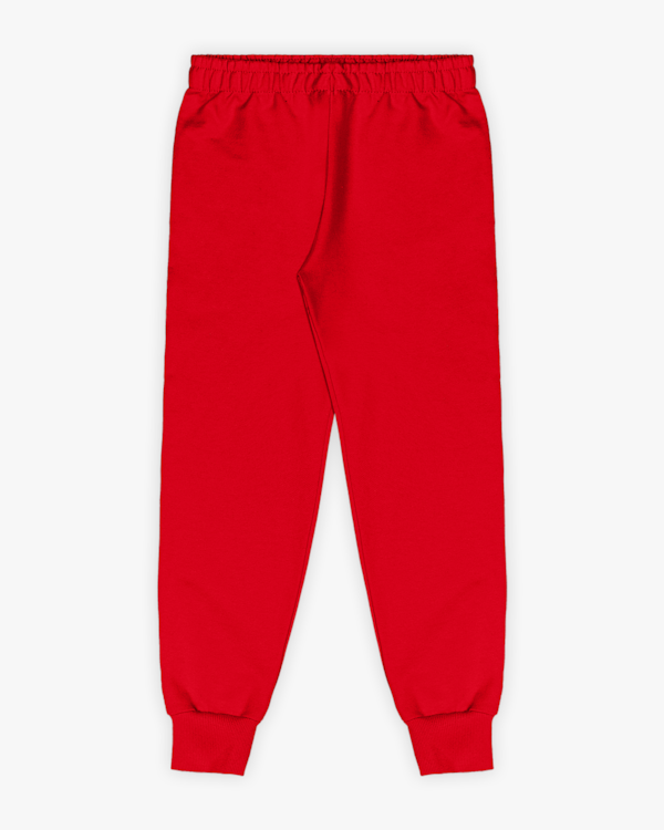 Conjunto Infantil Menina com Jaqueta Estampa Flores - Kely Kety - Vermelho
