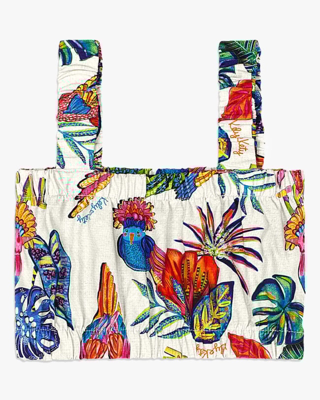 Conjunto Infantil Menina Cropped e Calça Pantacourt – Kely Kety - Natural-8565bd84-a925-4dd5-8069-d1425eb27678