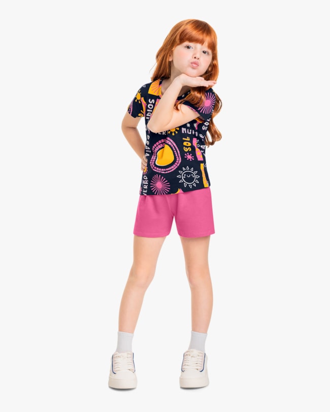 Conjunto Infantil Menina Dia de Sol Kely Kety-5f1cd4ea-14e3-4df8-957b-c6c46ec53822