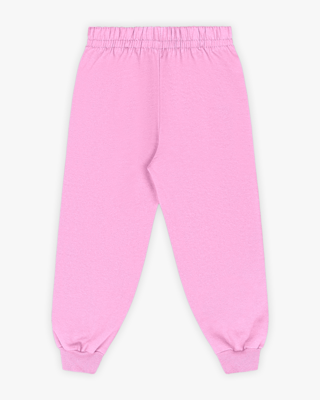 Conjunto Infantil Menina em Moletom Estampa Gatinho - Kely Kety - Rosa-09c356ae-252f-460b-8a65-5ec3265e3564