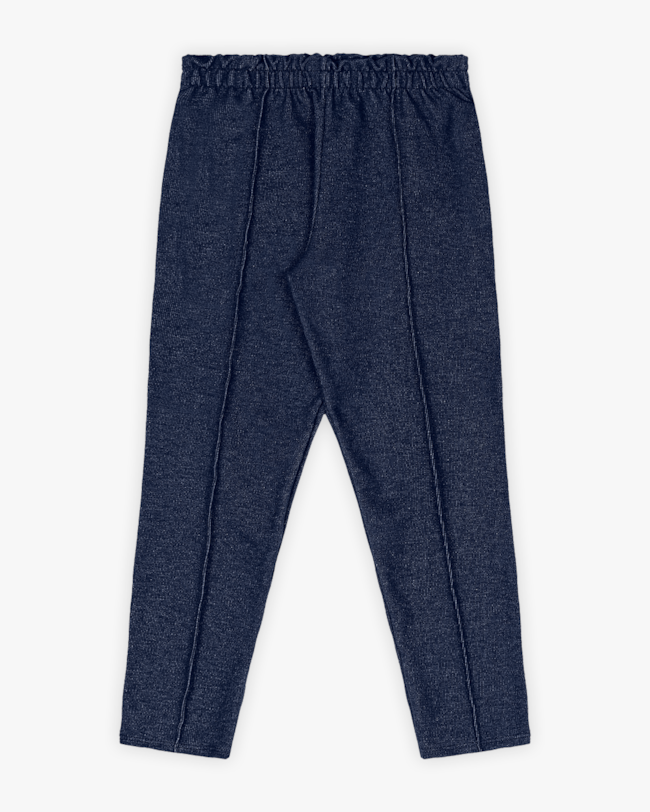 Conjunto Infantil Menina em Moletom Jeans - Kely Kety - Oxford-aa3dad43-c060-4a6b-8e1e-2461aabb35e0