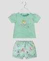 Conjunto Infantil Menina Estampa Abelhinha Kely Kety Verde-cabe8dfb-b70c-4606-bae0-7e10ba955e6f