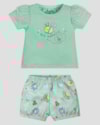 Conjunto Infantil Menina Estampa Abelhinha Kely Kety Verde-75058011-886e-40da-b76e-7db90d32941f
