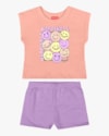 Conjunto Infantil Menina Felicidade Kely Kety-144a2b6a-38e3-418f-b613-e9e97cd358e3