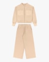 Conjunto Infantil Menina Jaqueta e Calça Wide Leg - Kely Kety - Deserto-5b6f4171-80ad-45ad-9a9f-275294ae46ea