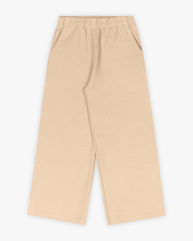 Conjunto Infantil Menina Jaqueta e Calça Wide Leg - Kely Kety - Deserto-4bd0e580-be4a-4cec-bfad-bd08a8a63305
