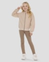 Conjunto Infantil Menina Jaqueta e Legging - Kely Kety - Marrom-95f1c153-9add-4bfa-8b1e-8f7919ff3435