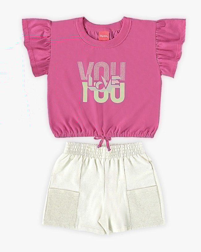 Conjunto Infantil Menina Mãe e Filha - Kely Kety - Blossom-a3550afc-0fb2-49fc-bca6-955642047755