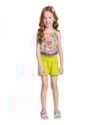 Conjunto Infantil Menina Regata com Estampa e Shorts - Kely Kety - Aspargo-d4d5935a-8b08-4c75-ac30-c76feede8c4d
